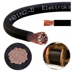 Przewód spawalniczy H01N2-D / OnS 50 100V Elektrokabel /100m/