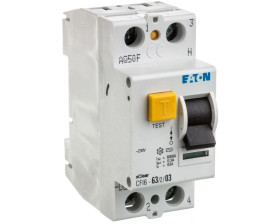 Wyłącznik różnicowoprądowy 2P 63A 0,3A typ AC CFI6 63/2/03 235770