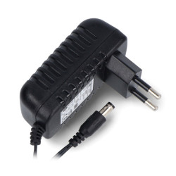 Zasilacz impulsowy MW Power EB0909 9V/1A - wtyk DC 5,5/2,1mm