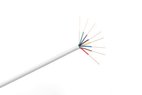 8C White Phone/Alarm Cable