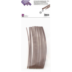 TruComponents 30412 Heatshrink set Brown 1.50mm 0.50mm Shrinkage:3:1 15pcs