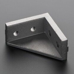 Aluminium Extrusion Double Corner Brace Support (for 20x20)