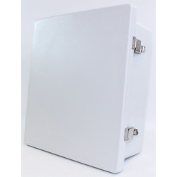 Hammond PJ14126L IP66 Type 4X Polyester Junction Box with Snap Latch Cover