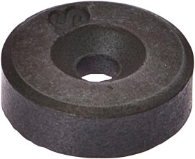Akcesoria, Magnes, Ø20mm 6,5 długości, ferryt baru Otwór wewnętrzny Ø4,3mm, 25-130C, AM000001