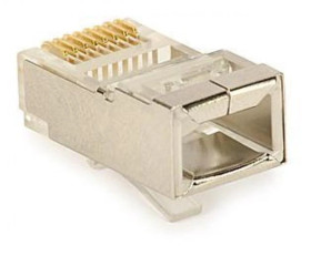 Wtyk modularny RJ-45 8p8c kat.5e ekranowany /opak = 100szt/