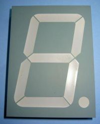 4' TOS-40101DG WA GREEN LED WYŚWIETLACZ