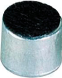 Microphone, 46 dB, 1.5-10 V, 0.5 mA, gray, EMY-97695P (-46DB)