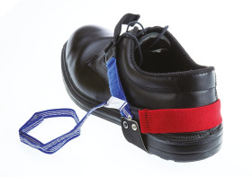 Uziemiacz pięty antystatyczny Opaska antystatyczna na piętę EN61340-5 Tak RS PRO <3.5 x 107Ω