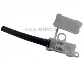 Kostka elektryczna 2PIN 10A w obudowie z odgiętką