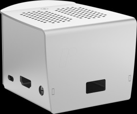RSP 2 H ME Case for Raspberry Pi 3A+, aluminium, silver