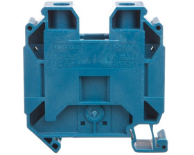 Złączka śrubowa przepustowy, 2-przewodowa 35mm2 niebieska ATEX NSYTRV352BL /50 szt./