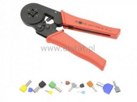 Zaciskacz tulejek elektrycznych; do 10mm; 4-kątna