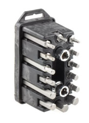 Końcówka sześciokątna, materiał Stal S2, Sześciokątny 10, sześciokątny 4, sześciokątny 5, sześciokątny 6, sześciokątny