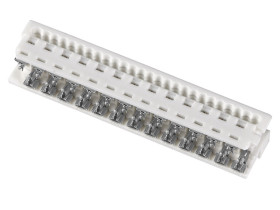Złącze IDC 26-pinowe 2-rzędowe raster: 2.54mm Żeński Montaż na kablu Molex