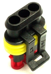 Socket, unequipped, 3 pole, straight, 1 row, black, 282087-1