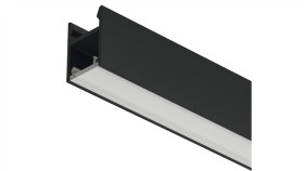 Profil Led Nawierzchniowy, Czarny, 2103 Häfele Lighting, 83395737