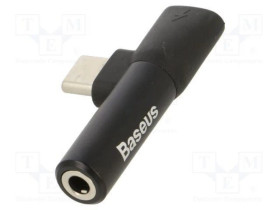 Kabel Jack 3,5mm gniazdo - USB C gniazdo,USB C wtyk CATL41-01