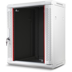 SZAFA RACK GETFORT 19 CALI 12U 600X600 WISZĄCA SZARA