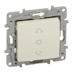 NILOE Przycisk do bezpośreniego sterowania roletami 6 A kremowy 764612