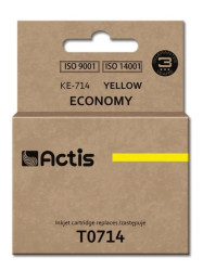 Tusz ACTIS KE-714 (zamiennik Epson T0714, T0894, T1004 Standard 13.5 ml żółty)