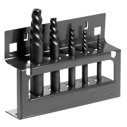 Wykrętarka do śrub, l. elementów: 5, w zestawie: Wyciągacze trzpieni, Stal nierdzewna