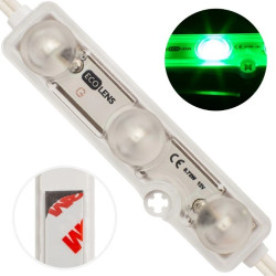 Moduł 3xLED SMD 0,72W zielony