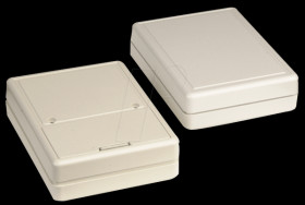 ABS case enclosure, 85 x 65 x 27 mm, grey