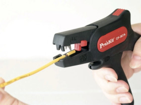 Ściągacz izolacji do przewodów o przekroju 0,2-6 mm2 + obcinanie przewodów o średnicy do 2mm CP-367A