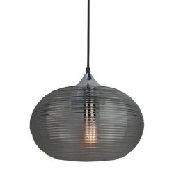 Lampa Wisząca VT-7350 E27 Max. 60W Diamond Czarna 3880