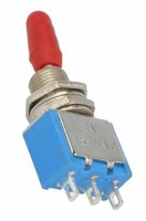 HEB2BT Przełącznik hebelkowy 33 mm ON-ON [SPDT 3P] (dźwignia z osłonką)