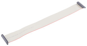 Kabel taśmowy 50-żyłowy raster 1.27mm Płaski, AWG 30 AWG Nieekranowany ERNI