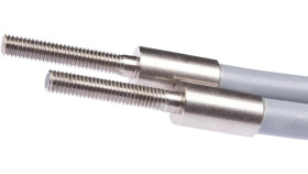 Ls060305, Bariera Światłowodowa, 0,6M, Gł: Stal Nierdzewna 39Long M4x0,7 O8,...