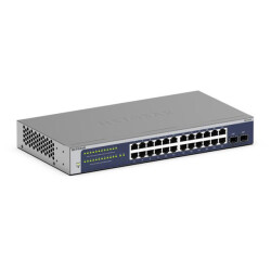 NETGEAR GS724T-600EUS GS724Tv6 Managed L2+/L3 Gigabit Ethernet (10/100/1000) 1U
