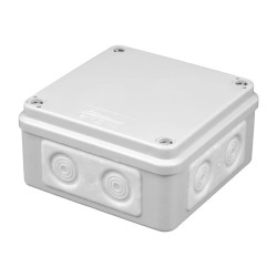 Puszka hermetyczna natynkowa 108x108x56mm IP44 szara PH-1A.4 28.130