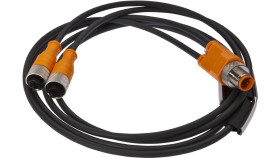 Vk001038, Rozdzielacz, Okablowanie Szeregowe, 60V, 2X M12 3Pin, M12 3Pin,...