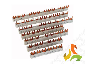 Szyna łączeniowa, widełkowa EVG-3PHAS/9MODUL do łączenia aparatury modułowej, 215645 EATON-MOELLER