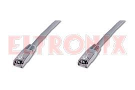 PATCH CORD FTP5E 5M Z PRZEPLOTEM ERANOWANY AWG24