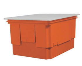 Puszka do złącza odgromowego /regulowana głębokość/ szara R.8145S