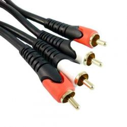 PRZEWOD 2*RCA 1M CAMPARI