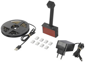 TV01RGB Kompletny zestaw oświetlenia LED ze złączem USB 230 V 5.29 m RGB 1 szt.