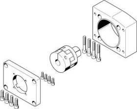 Zestaw osiowy FESTO EAMM-A-L95-80G-G2 3660191