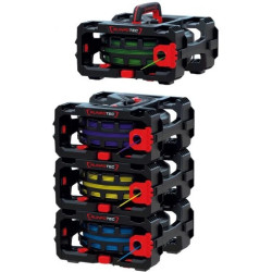 Zestaw 4 rozwijaków kasetowy do kabli i przewodów, stojak na bęben CB 260 CB BOX RUNPOTEC