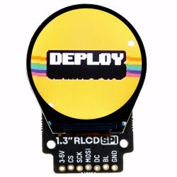 1.3&quot; SPI Colour Round LCD (240x240) Breakout