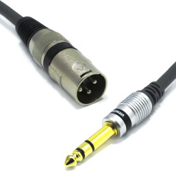Kabel Wtyk XLR Jack 6,3 Stereo 3m Vitalco MK36