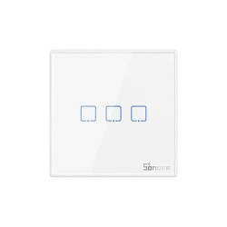Bezprzewodowy włącznik światła Sonoff 433MHz T2EU3C-RF (3-kanałowy)