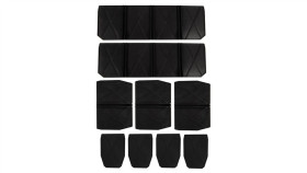 Plastikowe Elementy Organizery Do Walizki E-Case S-F 4540012