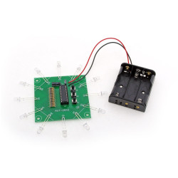 Kogut dyskotekowy - zlutowany KIT AVT 2942