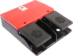 Przełącznik nożny Bernstein AG Aluminium Chwilowy 2NO/2NC IP65