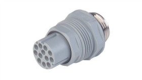 Złącze Do Samokonfekcjonowania Okrągłe Din Żeńskie Seria Nr 12-Pinowe N11r Af 5