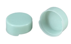 Osłona potencjometrów 16mm pastelowa zielona